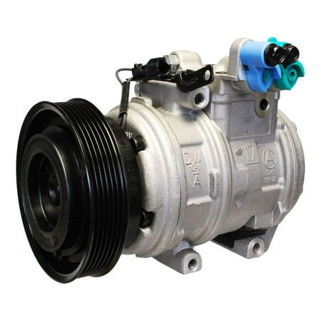 DENSO New Compressor With Clutch Fits select: 2005-2008 HYUNDAI TUCSON, 2007-2008 KIA SPORTAGE