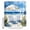 blue, variant on Coastal Sea Wave Blue Bathroom Shower Curtains with 12 Hooks Polyester Waterproof Shower Curtain for Stalls and Bathtubs Nautical Ocean Beach Plant Decorative Bathroom Privacy Curtain 36x78 Inches