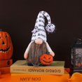 thumbnail image 4 of Decoraciones de gnomos de Rudolph de invierno para Halloween, muñeco sin rostro, figuras de gnomos festivos novedosos para decoración de escaparates y fiestas, B, 4 of 5