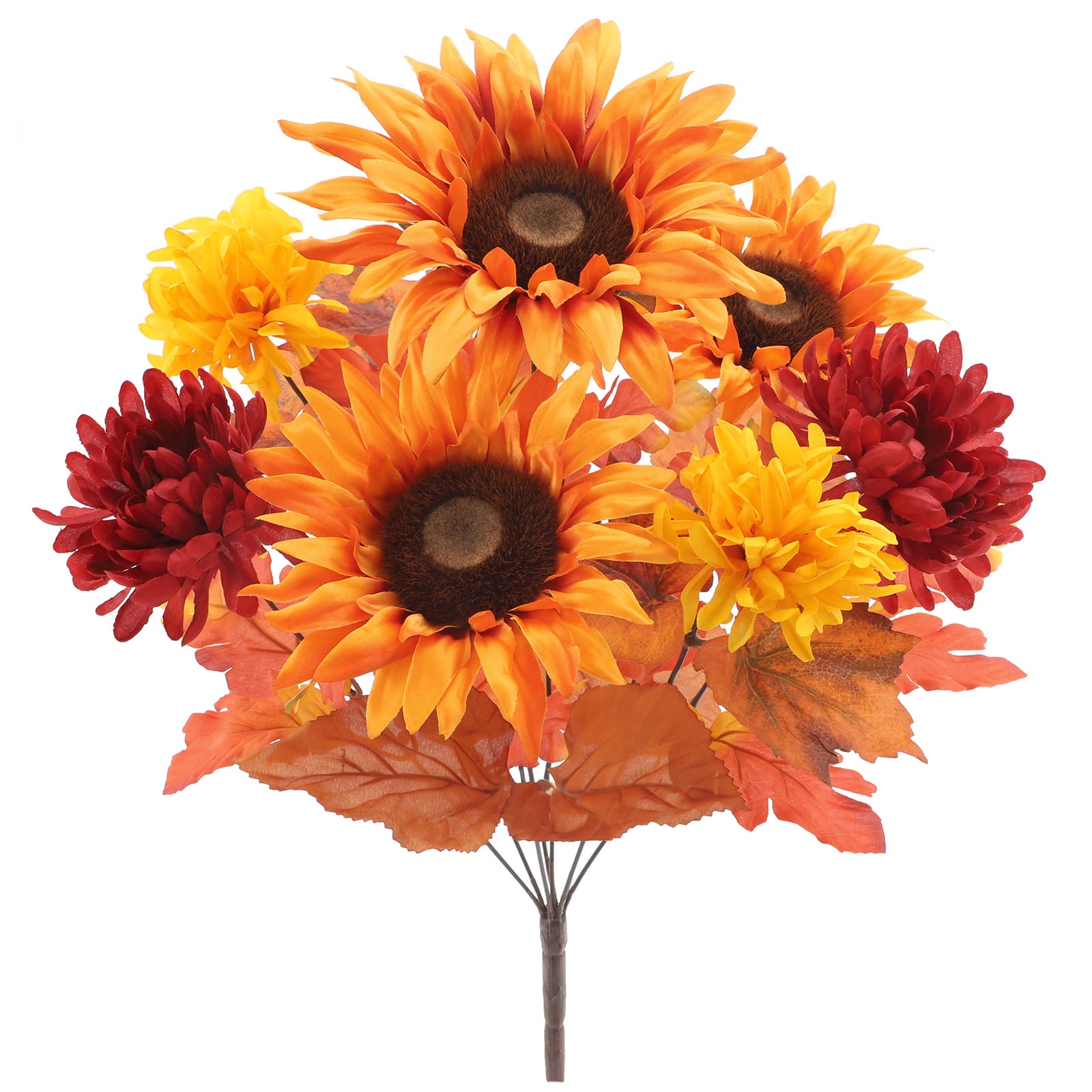 MICHAELS Yellow Sunflower & Mum Bush by Ashland®