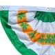 thumbnail image 5 of Bandera verde para el Día de San Patricio, decoración para exteriores, bandera plisada de trébol 90cmx180cm, 5 of 8