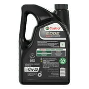 Castrol EDGE High Mileage 0W-20 Advanced Full Synthetic Motor Oil, 5 Quarts