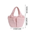 thumbnail image 3 of Women's Nylon Mommy Shoulder Bag Multi Pocket Handheld Armpit Bag Large Capacity Tote Bag Durable Design, Baby Storage Quick Access Bag for Strolling Baby Care Commute Shopping Moms, 3 of 5