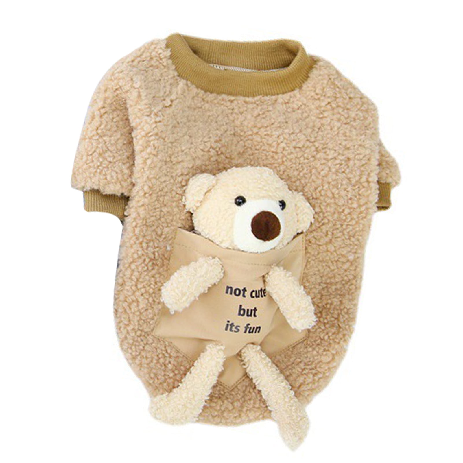 16"/40cm TEDDY BEAR CLOTHES HOODIE BUILD A TEDDY BEAR pink,blue,red,white 