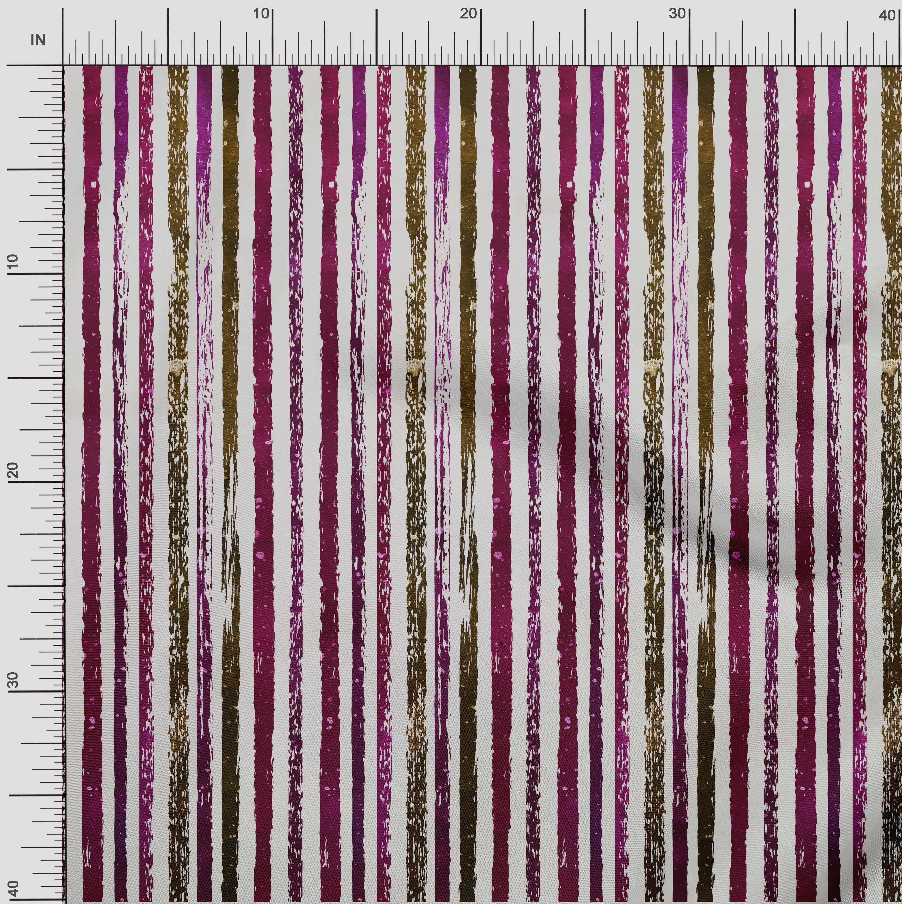 Curated visual reference: Picture Idea: Oneoone Viscose Chiffon Fabric Stripe Panel Print Fabric By The