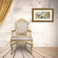 thumbnail image 3 of Loreth, Lanie 32x17 Gold Ornate Wood Framed with Double Matting Museum Art Print Titled - Rich Palm Abstract Panel, 3 of 4