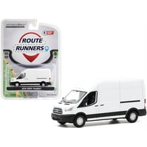 2015 Ford Transit High Roof Van Oxford White "Route Runners" Series 1 1/64 Diecast Model by Greenlight