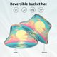 thumbnail image 2 of Balery Retro Palm Beach Sunset Sombreros para el sol para hombre y mujer, sombrero de pescador con UPF 50+, 2 of 6