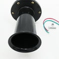 thumbnail image 3 of KESSOCCO 1Pc 12V 300DB Black Antique Vintage Classic Old Car Truck Air Horn, 3 of 3