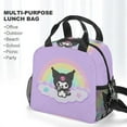thumbnail image 7 of Kuromi And My Melody Lunch Bag, Insulated Lunch Bag for Women Men Lunch Box Container Bag Reusable Lunch Tote Bag for Office, Work, Beach, Travel, Picnic, 7 of 7