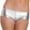 Silver, variant on Women's Pu Leather Booty Shorts Glossy Low-Waist Stage Performance Shorts Sexy Dancing Nightclub Slim Mini Shorts