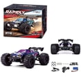 thumbnail image 3 of Bewildely Coche RC Unisex 1/16 con tracción en las cuatro ruedas, camión de Control remoto de alta velocidad para estudiantes de escuela Kits de construcción modelo púrpura, 3 of 6
