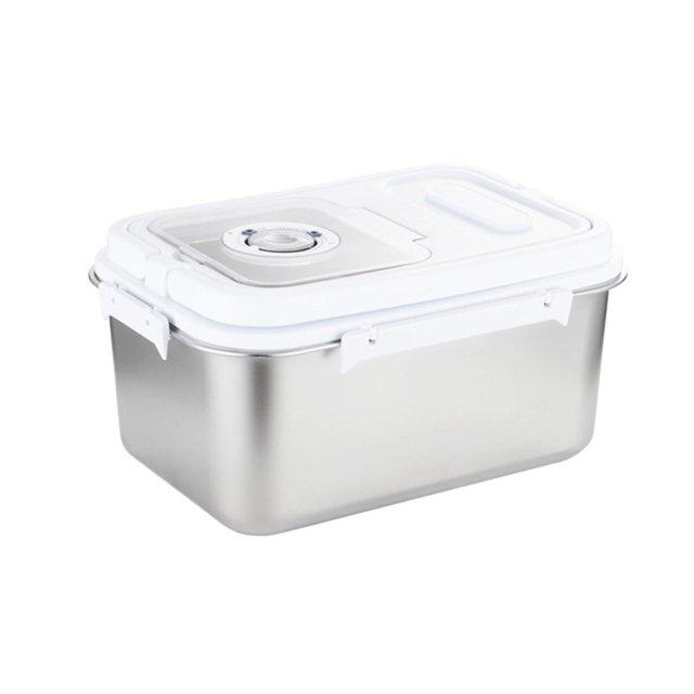 Contenedor de almacenamiento de arroz Gloria acero inoxidable 10kg