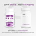 thumbnail image 3 of SuperSmart - PS100 (PhosphatidylSerine) 300 mg per Day - Brain Supplement | Non-GMO & Gluten Free - 60 Softgels, 3 of 9