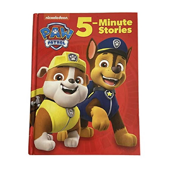 Pre-Owned Paw Patrol 5-Minute Stories (5-Minute Stories) Hardcover Paperback