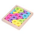 thumbnail image 2 of Herwey Number Building Block Puzzle,Children Toys Building Blocks,Wooden Number Puzzles Innovative Three Dimensional Burr Free Improve Concentration Early Educational Toys For Gifts, 2 of 8
