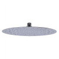 ALFI brand RAIN128-PSS 12" Oval Polished Solid Stainless Steel Ultra Thin Rain Shower Head