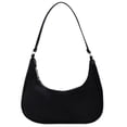 thumbnail image 2 of Bolso de hombro de nailon Macarena Negro Monedero de hombro, 2 of 8