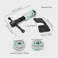 thumbnail image 2 of Maoww Brake Piston Wind-Back Tool with Double Adaptor Car Auto Repair Brakes Pad Separator Spreader Replacement Caliper, 2 of 6