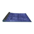 thumbnail image 2 of Ahgly Company Indoor Square Oriental Blue Industrial Area Rugs, 8' Square, 2 of 4