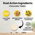 thumbnail image 4 of Mason Natural Probiotic Acidophilus with Bifidus, 2 Billion CFU, Strawberry, 100 Chewable Wafers, 4 of 7