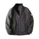 thumbnail image 4 of Chaqueta de Invierno para Hombre, Chaqueta de Invierno, Cremallera Completa, Regalo para Hombre, Ropa Resistente Al Viento, Abrigo Grueso, Abrigo de I Gris oscuro XL Fernando Chaqueta de hombre, 4 of 8