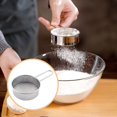 thumbnail image 2 of Fine Mesh Kitchen Strainer Sieve Long Handle Stainless Steel Matcha Tea Flour Strainer for Powdering, 2 of 10
