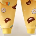 thumbnail image 6 of Quealent Infant Baby Boy Fall Clothes Set Funny Sweatshirt Pant Outfits Toddler Winter Outfits Long Sleeve Cute Print Sweatshirt Pants Clothing set (Light Yellow, 18-24 Months), 6 of 7