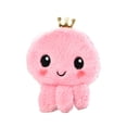 thumbnail image 1 of Flmtop Cartoon Coin Purse Fine Workmanship PP Cotton Plush Octopus Shape Cash Wallet for Home, 1 of 10