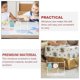 thumbnail image 2 of Girls Doll Garment Rack Mini Clothes Storage Display Shelf Doll Use Clothes Shelf, 2 of 4