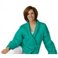 thumbnail image 1 of Warm Things Quilted Down Bed Jacket Turquoise / L (16-18), 1 of 6