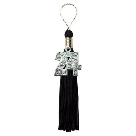 Class Act Graduation Black Tassel 2024 BLING Keyring Keychain Gift