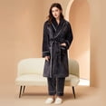 thumbnail image 4 of Sngxgn Womens Pajamas Set Short Sleeve Sleepwear Button up Loungewear Pjs Nightwear(Black,XXXL), 4 of 5