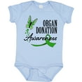 thumbnail image 3 of Inktastic Organ Donation awareness- butterfly green ribbon Boys or Girls Baby Bodysuit, 3 of 5