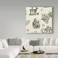 thumbnail image 3 of Trademark Fine Art 'Farmhouse Holiday Step 01A' Canvas Art by Pela Studio, 3 of 3