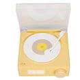 thumbnail image 3 of Alarma X11 Altavoz De Reloj De Alarma 360 Grados SONENO RETRO RETRO VINIL DISCO DE EMPAJA ALTAUMPOR DEL ALMA ALTA DC 5V1A, 3 of 7