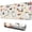 Halloween Cute Ghosts, variant on Long Mouse Pads for Desk,Halloween Cute Ghosts with Boo Desk Mats on Top Of Desks, Desk Mouse Pad Extra Large with 3mm Non-Slip Base and Stitched Edge for Gaming,Office,Work,Home 31.5"x11.8"