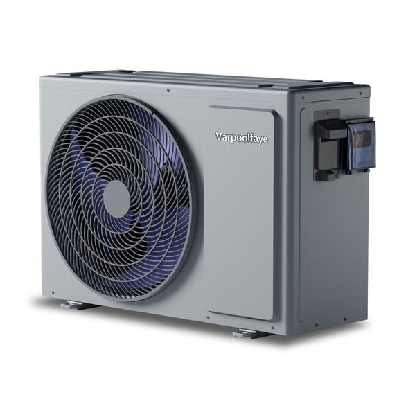 27000 BTU Pool Heater for Above Ground Pool, 7000 Gallons Electric Pool Heater for Inground Pool,WiFi Control,Heating and Cooling Pool Heat Pump 110V