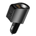 thumbnail image 1 of compatible Usb Car Charger Adapter Cigarette Lighter Socket Splitter Adapter_Perfect Gift, 1 of 5