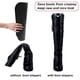 thumbnail image 4 of Muyoka Negro Espesar Largo Automático Soporte Soporte Shaper Zapato Árboles Tall Short Boot Shaper Inserciones Almohadillas Rodilla Zapatos altos Muslo Boot Holder Hanger Muyoka Hogar, 4 of 7
