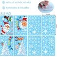 thumbnail image 3 of Christmas Window Stickers 313 Pcs, Snowflakes Christmas Decoration Window Stickers Santa Snowman Door Sticker Removable Static Stickers, 3 of 5