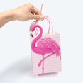 thumbnail image 3 of Bolsas de regalo Cheerland Flamingo, 8 unidades, bolsas rosas para regalos de fiesta, 3 of 7
