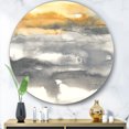 thumbnail image 2 of Designart 'Gold Glamour Direction II' Glam Metal Circle Wall Art - Disc of 36, 2 of 5