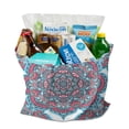 thumbnail image 3 of Vintage Ornamental Geometric Mandala Reusable Fabric Tote - Spacious Washable Grocery Bag, 3 of 6