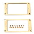 thumbnail image 2 of Juego de 2 anillos de guitarra Humbucker Yuyangstore con Tornillo de montaje oro, 2 of 8