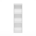 thumbnail image 3 of Furinno Fulda 3-Tier Space Saving Storage Shelf Bookcase, 10-Inch Width, White, 3 of 7