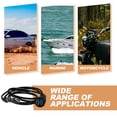 thumbnail image 3 of TABLZONE Automotive USB 30 Flush Mount Port Panel Extension Cable Dual USB Black, 3 of 8