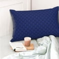 thumbnail image 4 of Fotbe Navy Blue Funda de Almohada Decorativa Estilo Occidental, Lujo en Algodón, Fundas para Almohadas King, Cojín Estampado para Decoración del Hogar-20"x30", 4 of 6