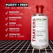 THAYERS Alcohol-Free, Hydrating Cucumber Witch Hazel Facial Toner with Aloe Vera Formula, Vegan, Dermatologist Tested and Recommended, For both Men and Women 8.5 fl. oz.