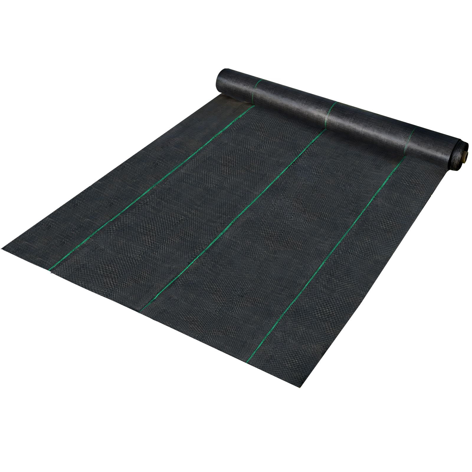 Weed Control Fabric 6ft x 300ft - Geo Textile Fabric Heavy Duty - Woven Ground Cover for Commercial Greenhouse, Yard, Garden Barrier Cloth Blocker Mat
